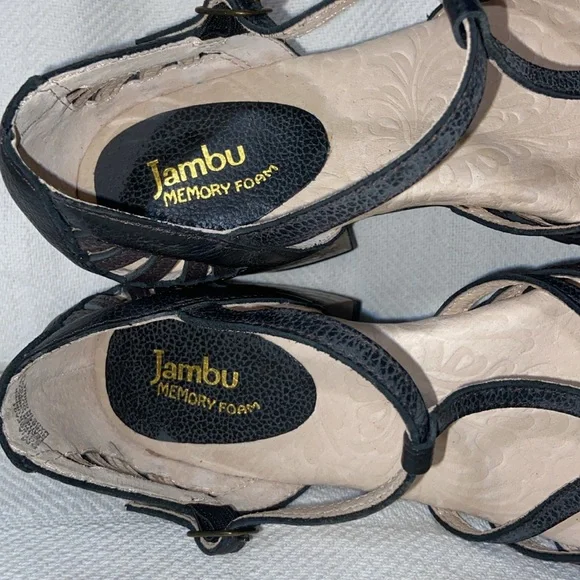 Jambu memory foam heeled sandals sz 8 - Picture 7 of 7